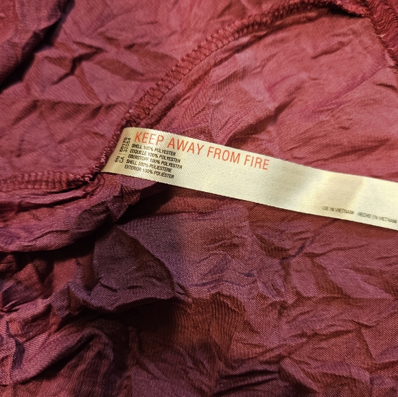 Free People Intimately Shine Time pajama top dreamy mulberry, one size fits most - Picture 7 of 7